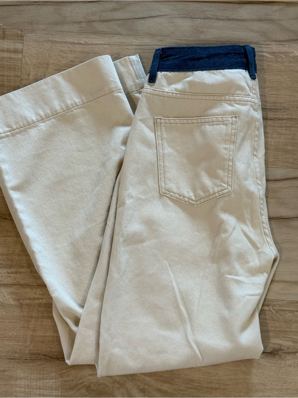 Just Female Sika Jeans Wide Leg Contrast High Rise 28 - Picture 4 of 5